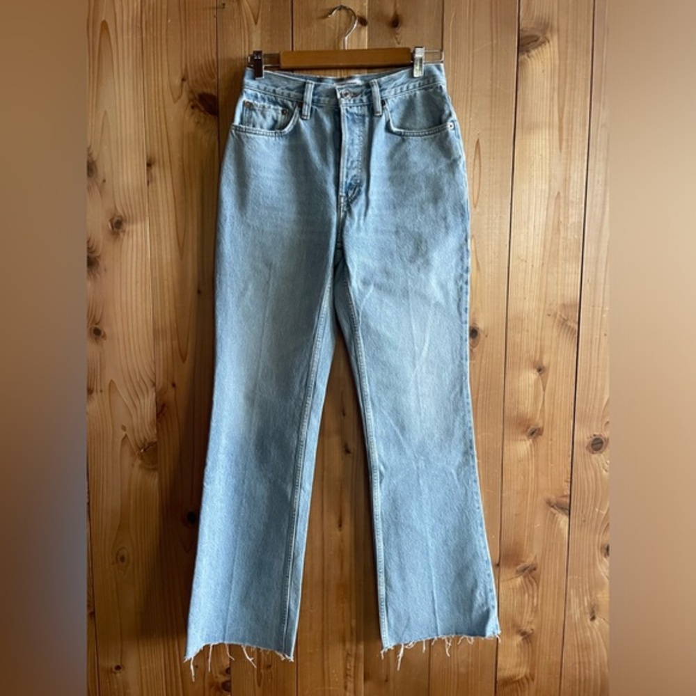 Re/Done 70s Bootcut Jeans Faded Vintage Indigo